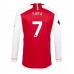 Arsenal Bukayo Saka #7 Hemma matchtröja 2023-24 Långärmad Billigt